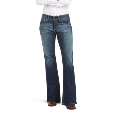ARIAT Women's R.E.A.L. Mid-Rise Corinne Bootcut Jeans - Comfort Stretch Denim, Advanced Fit Technology - View #8