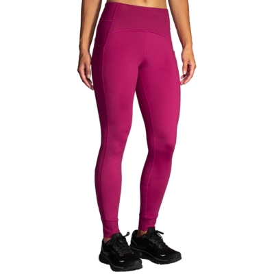 Acai Womens Thermal Outdoor Leggings (Blueberry)