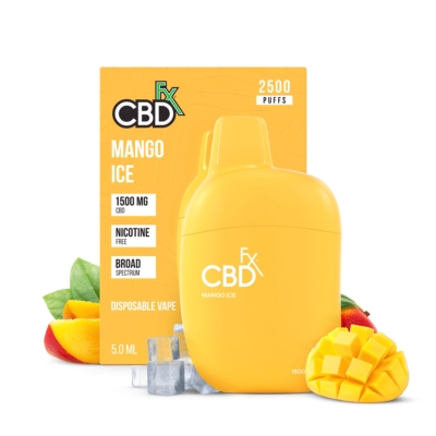 Learn about CBDfx Mango Ice CBD Vape Pen 1500mg