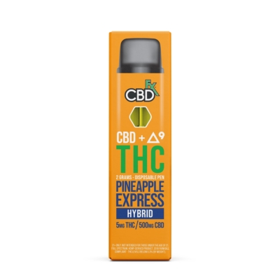 Expert reviews of CBDfx Vape Pen Pineapple Express - CBD/THC - 500mg/5mg -  2g