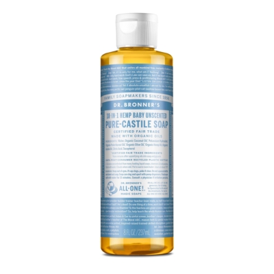 Peppermint castile soap outlet for fleas