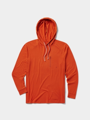 Chemise Polaire à capuche Homme Dunlop Rouge et Blanche Rouge Rouge