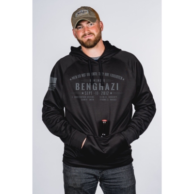 Learn about Nine Line Apparel Raglan Tailgater Hoodie - Benghazi