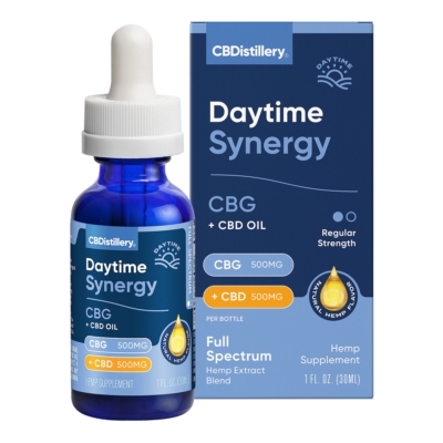 Expert reviews of CBDistillery Daytime Synergy CBG + CBD 1:1