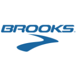 Brooks blue running logo